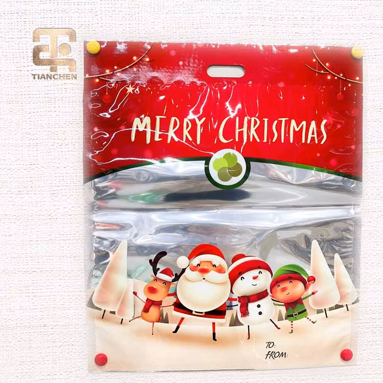 Manufacture Custom Printed Plastic Candy Biscuits Cookie Self Adhesive Seal Gift Bag