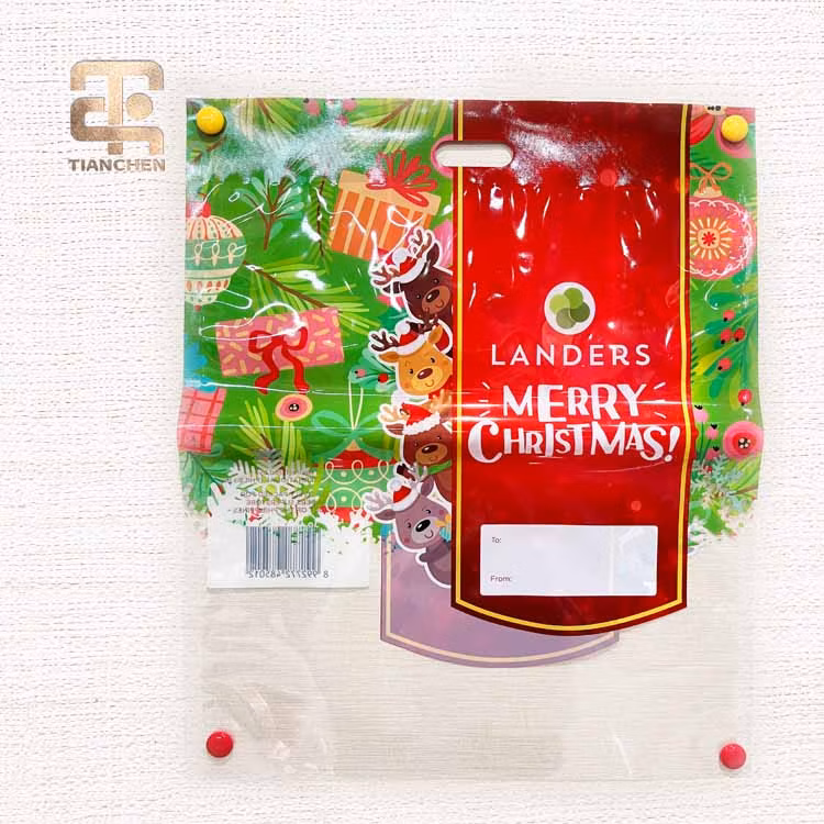 Manufacture Custom Printed Plastic Candy Biscuits Cookie Self Adhesive Seal Gift Bag