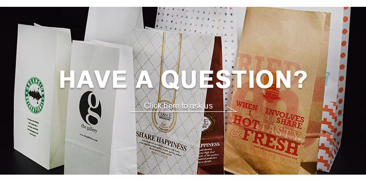 Custom Ziplock Brown White Kraft Craft Paper Standing up Pouches Food Packaging Zipper Bags with Window