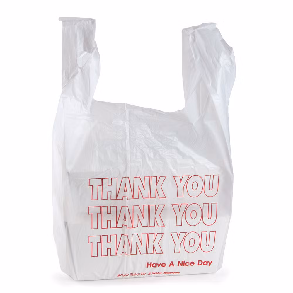 Manufacturer Restaurant Food Package Factory Color Printing Customization Compost Shopping Packing Vest Carry HDPE LDPE Biodegradable T-Shirt Bag Plastic Bag