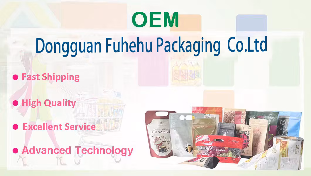 Kraft Paper Boidegradable Mobile Phone Film Packaging Bag with Resealable Ziplock