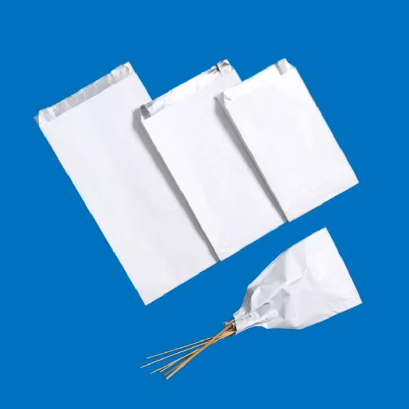 Custom Printed Aluminum Foil Lined Paper Bag for Burger Kebab Hot Dog