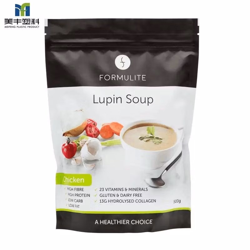 Custom Printing Sealing Recyclable Retort Rush Order Round Corner Printed Laminated Food Pouches Polyester Plastic Bag Qingdao Bag Polyester Doypack