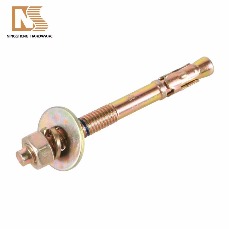 Drywall Concrete Steel Fastener Grade 6.8 Expansion Wedge Anchor Bolt Drop in