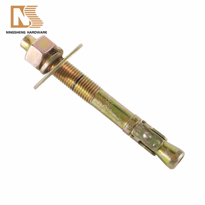 Drywall Concrete Steel Fastener Grade 6.8 Expansion Wedge Anchor Bolt Drop in