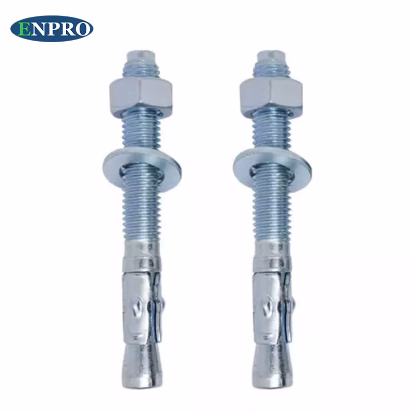 Steel Metal Concrete Galvanized Wedge Anchor Bolt for Concrete Wall