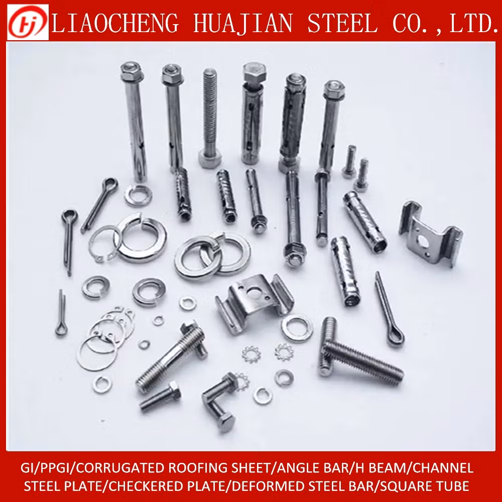 Hardware Fasteners Stainless Hex Bolt, Nut and Washer in Selling