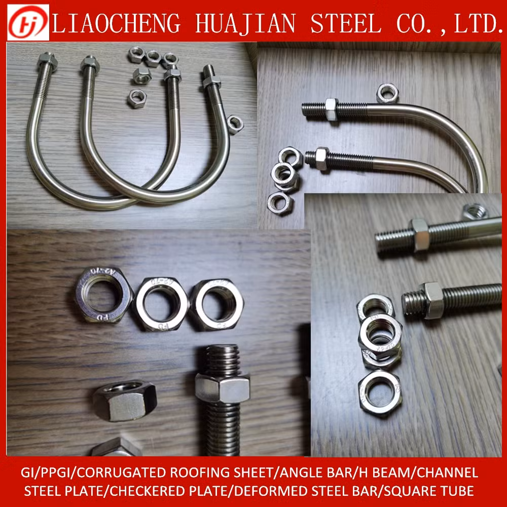 Hardware Fasteners Stainless Hex Bolt, Nut and Washer in Selling