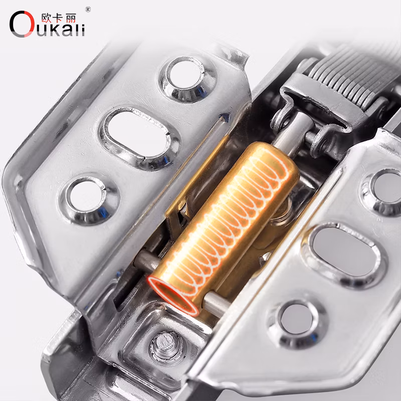 Furniture Hardware Hidden Kitchen Iron Auto Hydraulic Hinges Soft Closing Hinges
