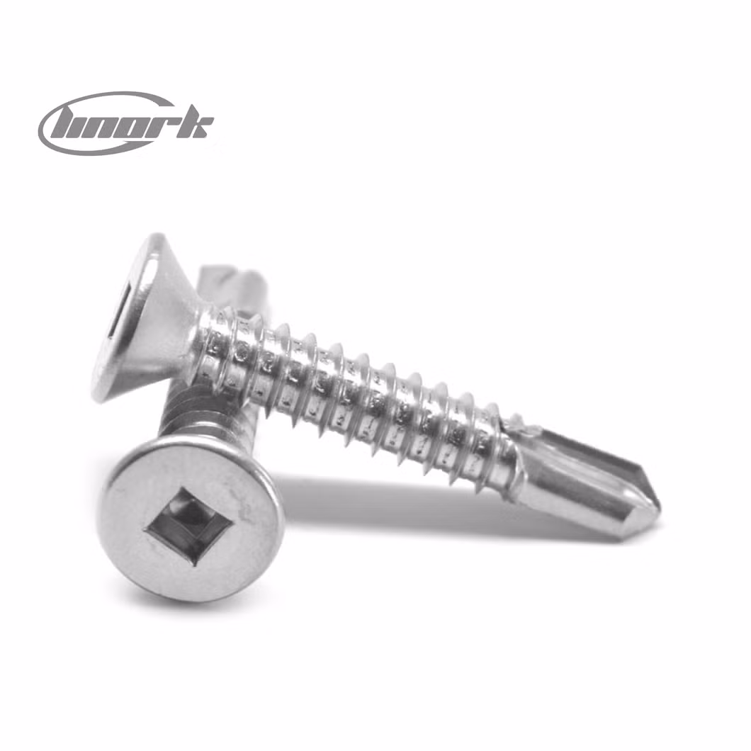 Auto Parts Flat Head Phillips Flange Self-Tapping Screw Hardware Fastener Construction Accessories