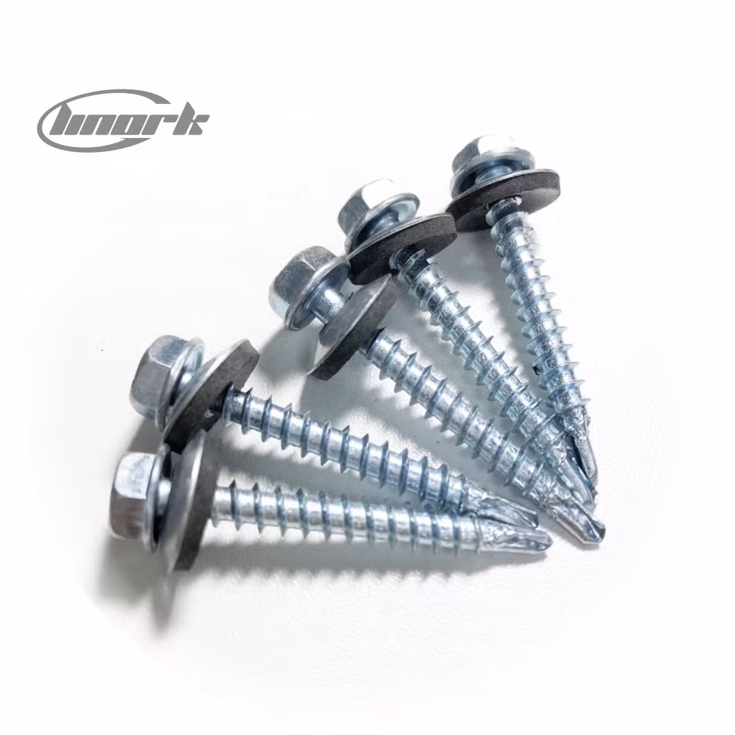 Auto Parts Flat Head Phillips Flange Self-Tapping Screw Hardware Fastener Construction Accessories