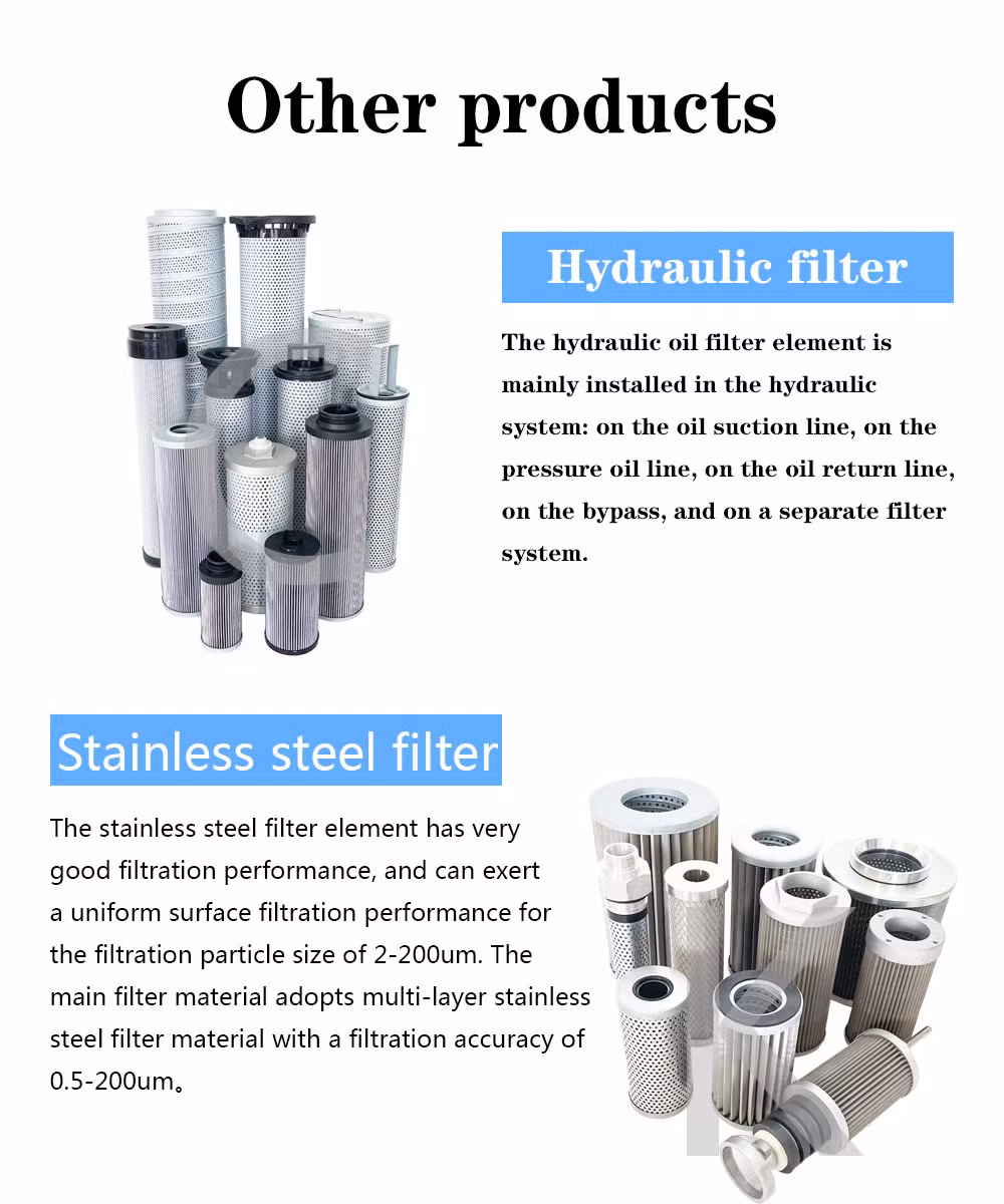 940818q Coreless Medium Pressure Rotary Filter Suitable for Landfill Sites Hydraulic Filter