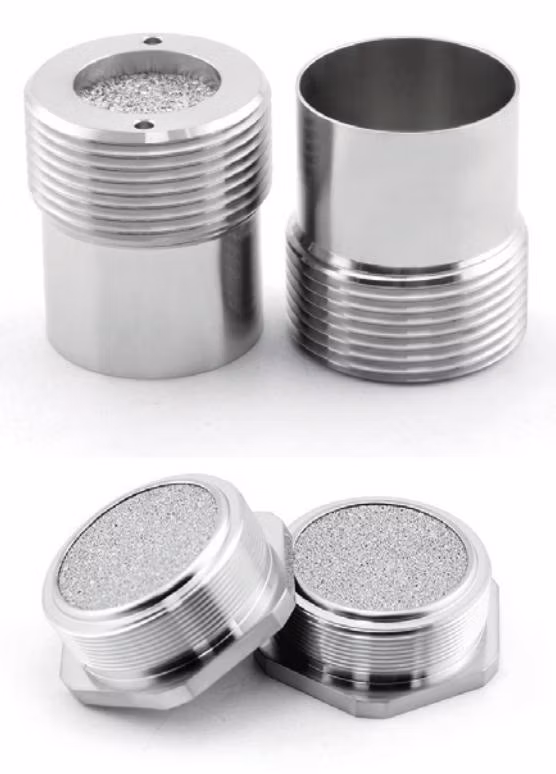 Custom Various Sizes Stainless Steel Powder Sintered Filter 0.1-120 Micron Porous Metal Cup Filter