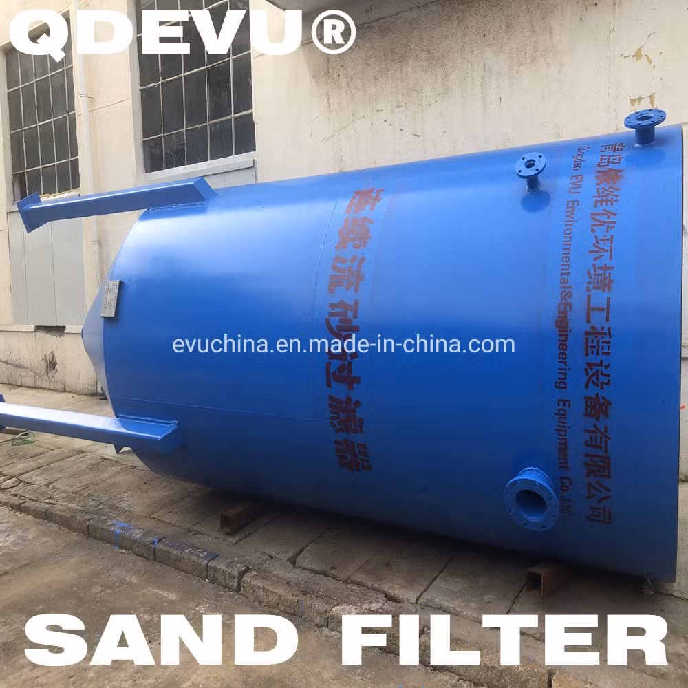 Drinking Water Treatment Device Continuous Flow Sand Filter Mechanical Filter Sand Filter Sand-Bed Filter Upflow Sand Filter Sewage Waste Water Treatment System