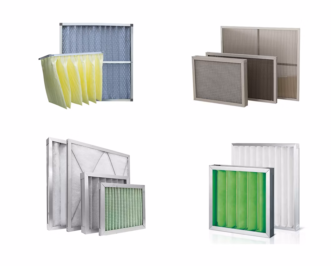 Gezhige Metal Porous Filter Cartridge Fabricators High Efficiency Filter China 5 Gpm Filtration Rate Primary Effect Filter Cotton Air Inlet Filter