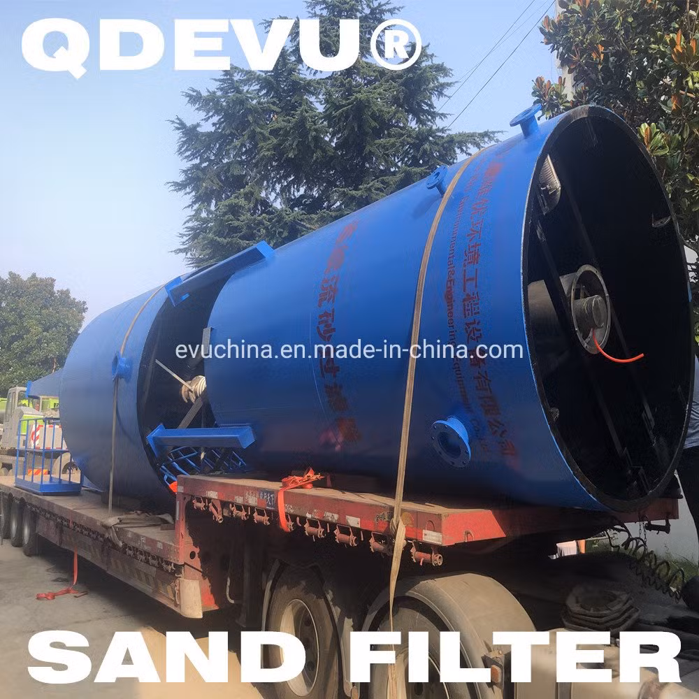 Drinking Water Treatment Device Continuous Flow Sand Filter Mechanical Filter Sand Filter Sand-Bed Filter Upflow Sand Filter Sewage Waste Water Treatment System