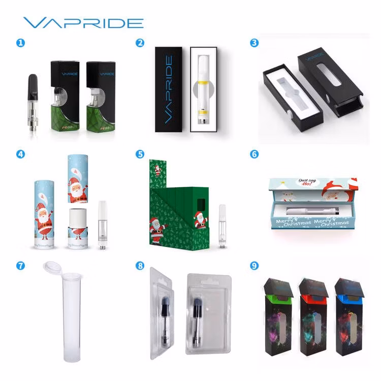 Ca USA Wholesale 0.5/1.0ml Ceramic Coil Empty 510 Thread Vape Cartridge Wholesale E Cigarette Atomizer