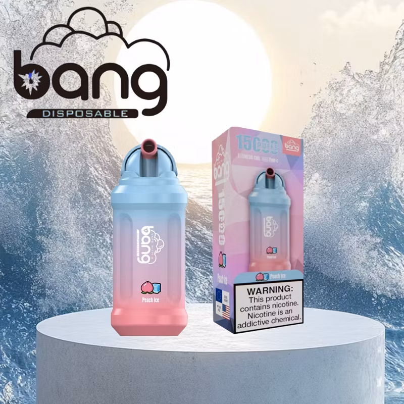 Bang 15000 Puffs Nicotine Pouch Filling Machine Liquid Rechargeable Smart Disposable Wholesale Vape Pen