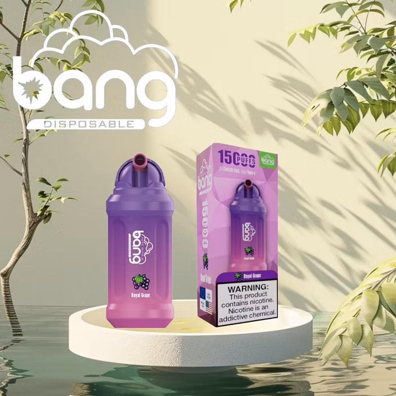 Bang 15000 Puffs Nicotine Pouch Filling Machine Liquid Rechargeable Smart Disposable Wholesale Vape Pen