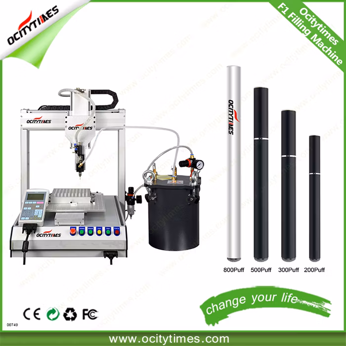 USA Canada Hottest Oil Cartridge Disposable Vape Liquid Filling Machine