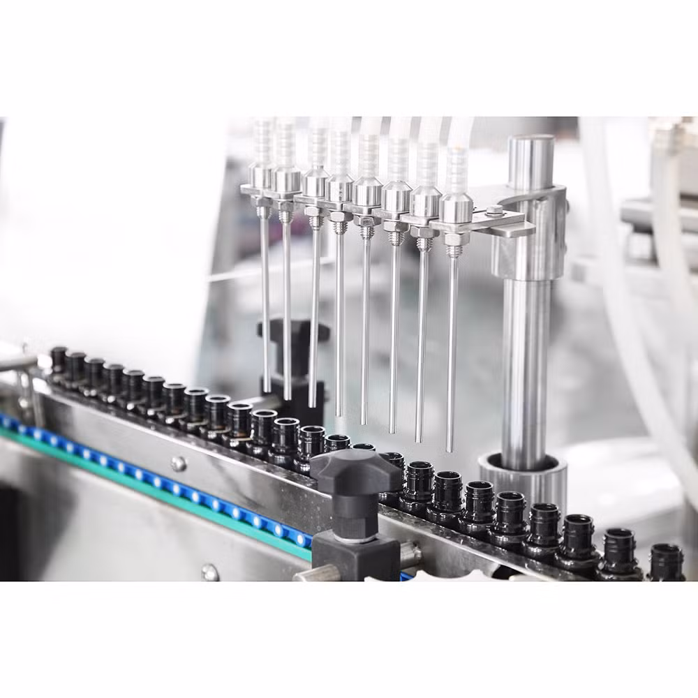 Automatic High Speed 160 Bpm Bottling E-Liquid Line Bottle Vape Juice Filling Machine