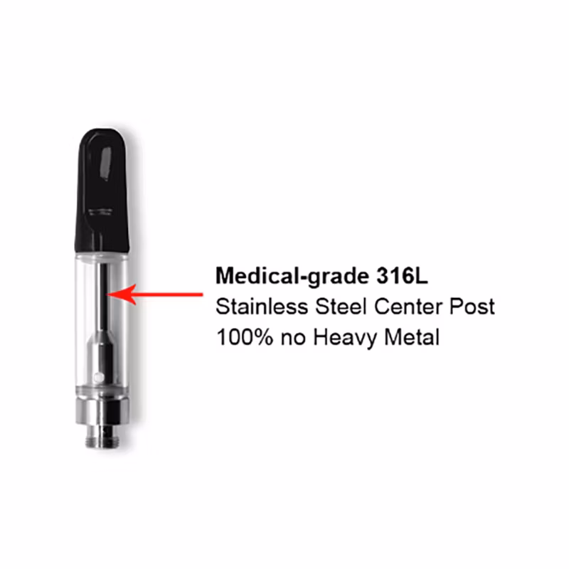 Glass 510 Thread 0.5ml/1.0ml Ceramic Coil Hand Press Empty Oil Vaporizer Cartridg