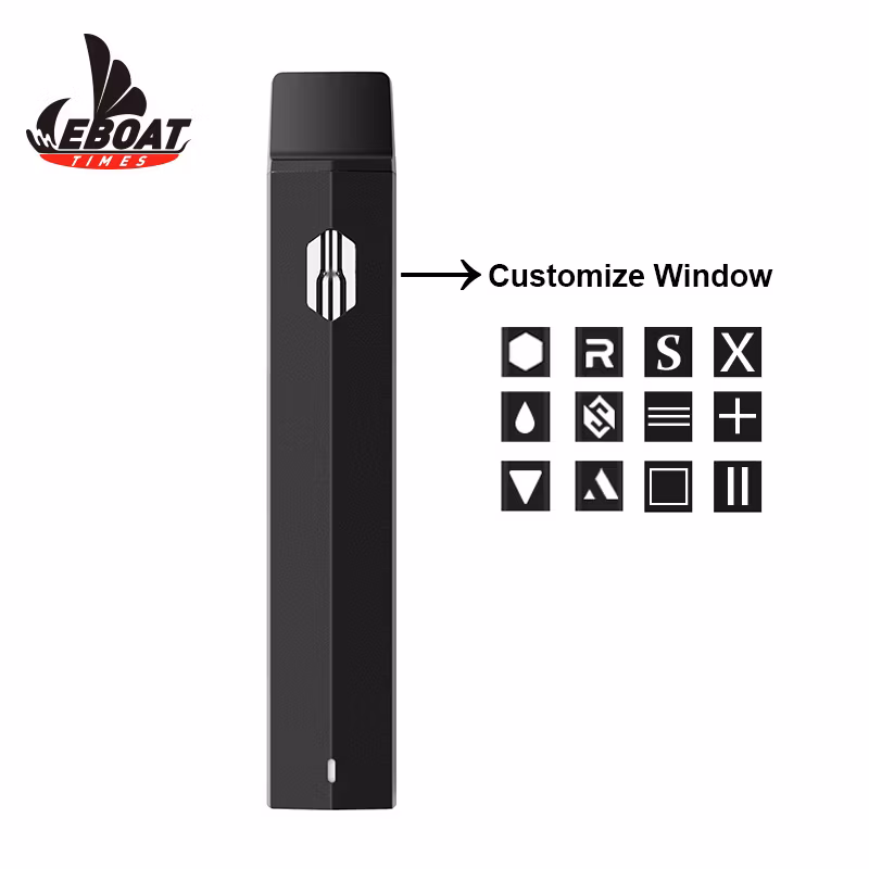 Custom Logo Ceramic Coil Clog-Free Vape Device Distilled Oil Disposable 1 Gram