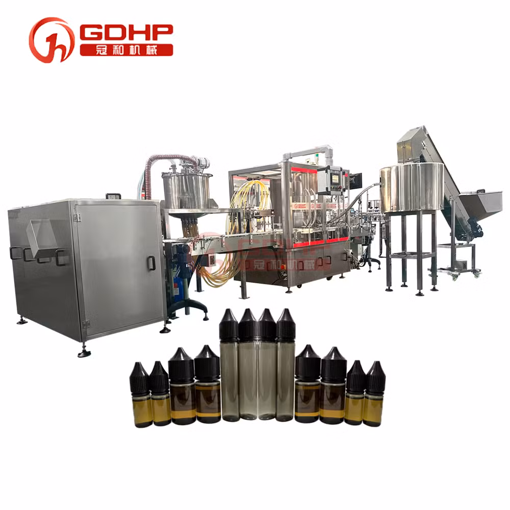Price Automatic Smoke Oil Filler Machine Product Line Customsied Made in China