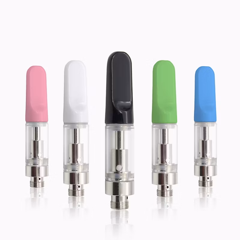 Glass 510 Thread 0.5ml/1.0ml Ceramic Coil Hand Press Empty Oil Vaporizer Cartridg