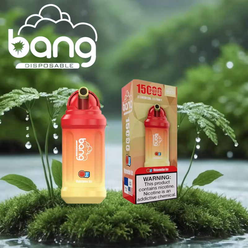 Bang 15000 Puffs Nicotine Pouch Filling Machine Liquid Rechargeable Smart Disposable Wholesale Vape Pen