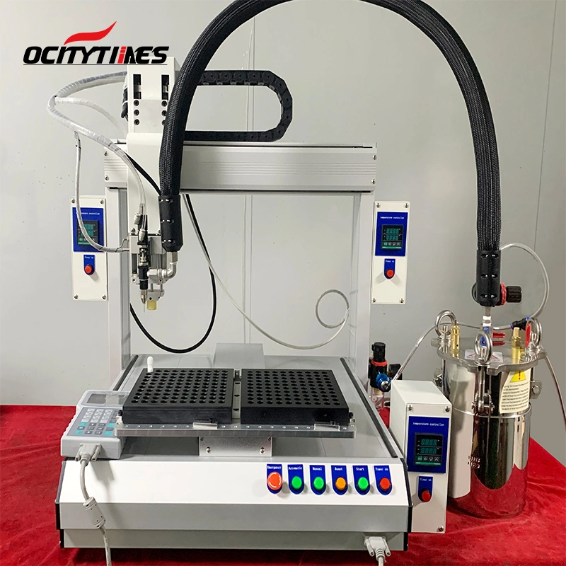 Ocitytimes Oil Vapor Cartridge Filling Machine Automatic Vape Cartridge Filling and Capping Machine