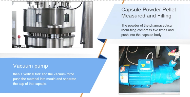 Njp-1200 Ganoderma Lucidum Spore Powder Pharmaceutical Fully Automatic Hard Capsule Filling Machine