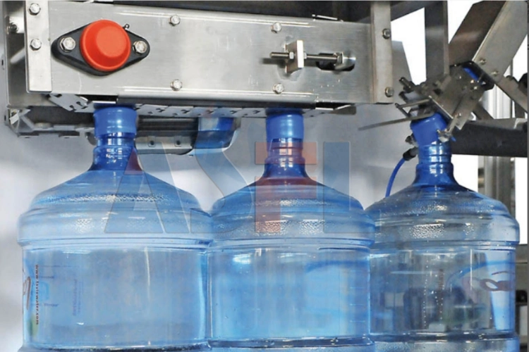 Disposable 5 Gallon Barreled Bottle Office Drinking Water Filling Packing Machine