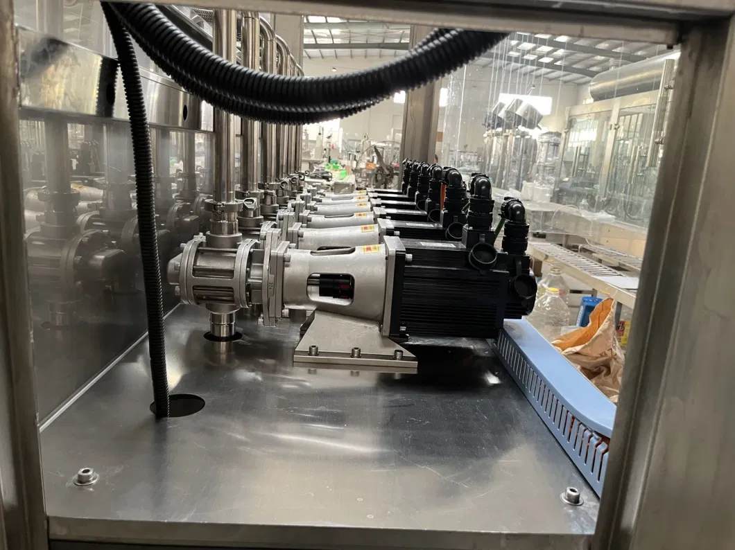 Linear 10L/20L Gear Pump Filling Machine