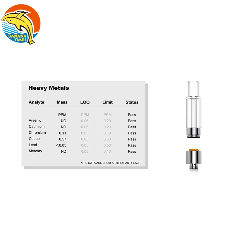 California Wholesale Distributor All Glass 2 Gram Hte Thick Oil Vape Cartridge OEM 1ml 2ml Empty Glass Cartridges with 100% Ceramic Coil