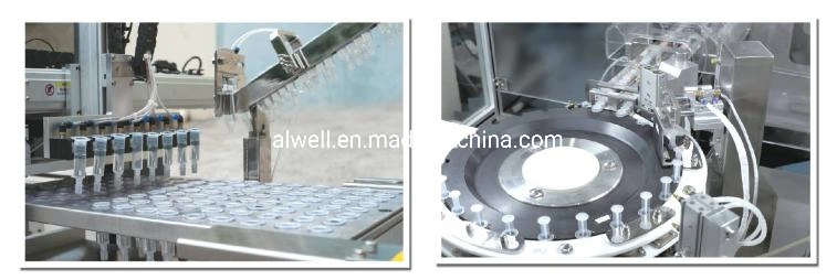 Alwell Prefilled Glass Plastic Disposable Syringe Filling Machine