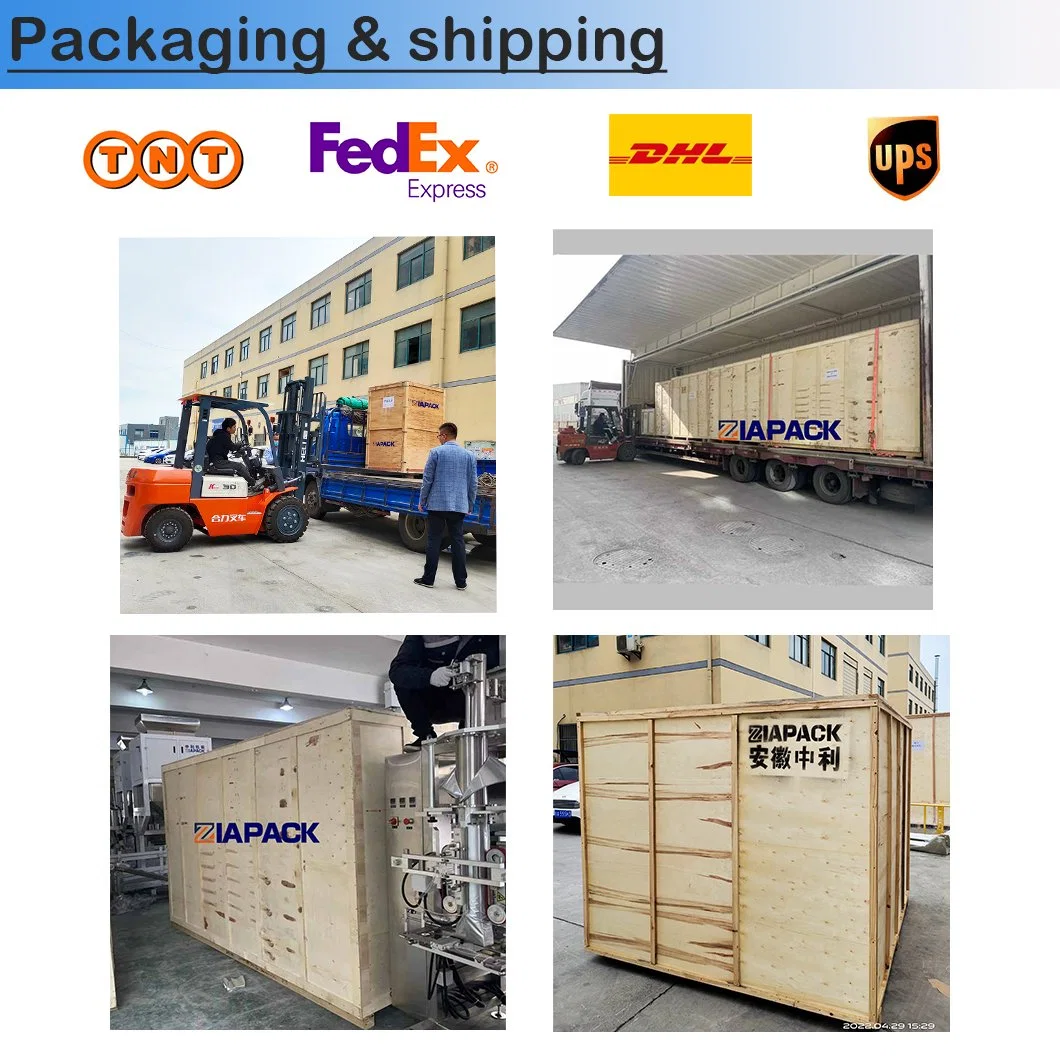 Factory Price Multi-Function Automatic Brick Bag Vertical Forming Filling Sealing Vacuum Packing (Packaging) Machine for Coffee Powder, Dry Yeast, Rice, Beans