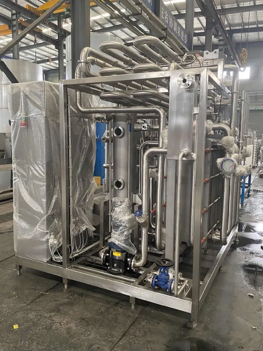 New Design CIP cleaning and self sterilizing UHT sterilizer autoclave machine