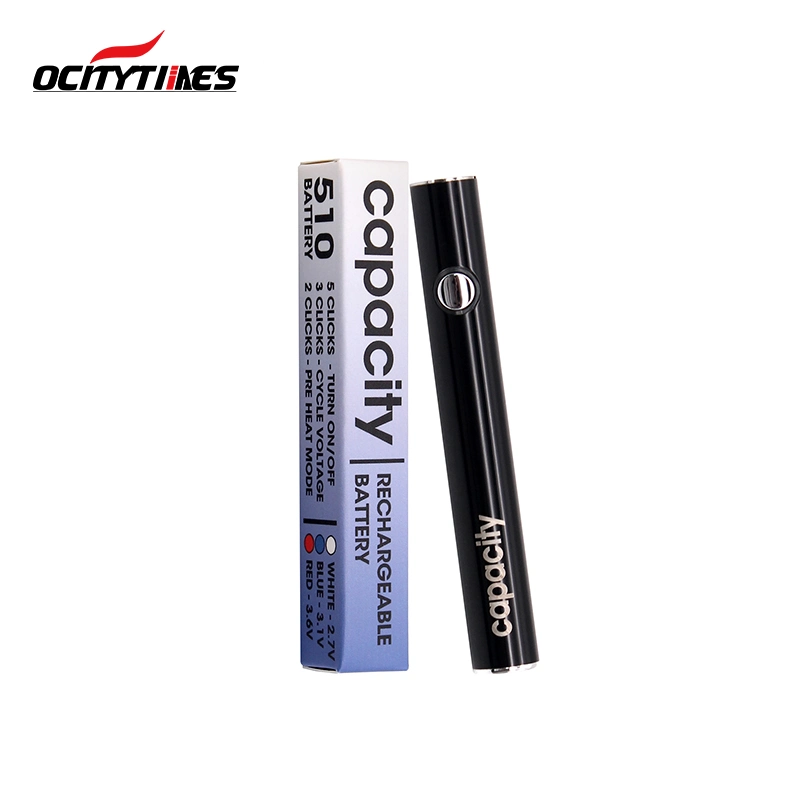 Ocitytimes Hottest Portable 380 mAh Preheat Rechargeable Vape Battery Pen