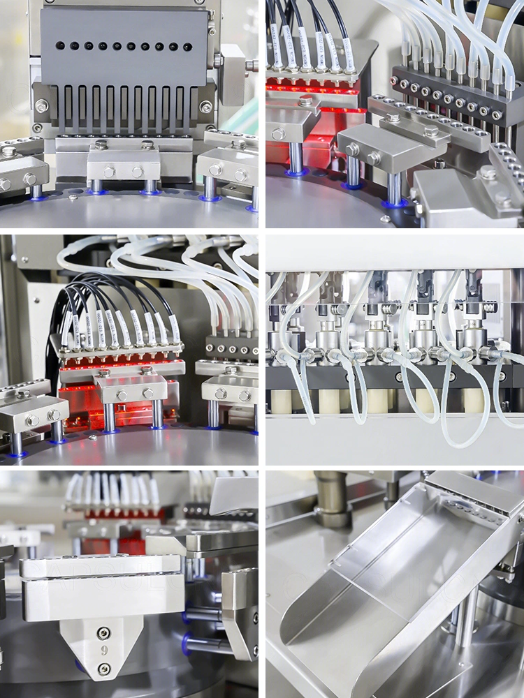 Capcn-L30 Automatic Liquid Capsule Filler Size 00 0 1 2 3 4 Vitamin E Fish Oil Automatic Liquid Soft Gel Capsule Filling Machine