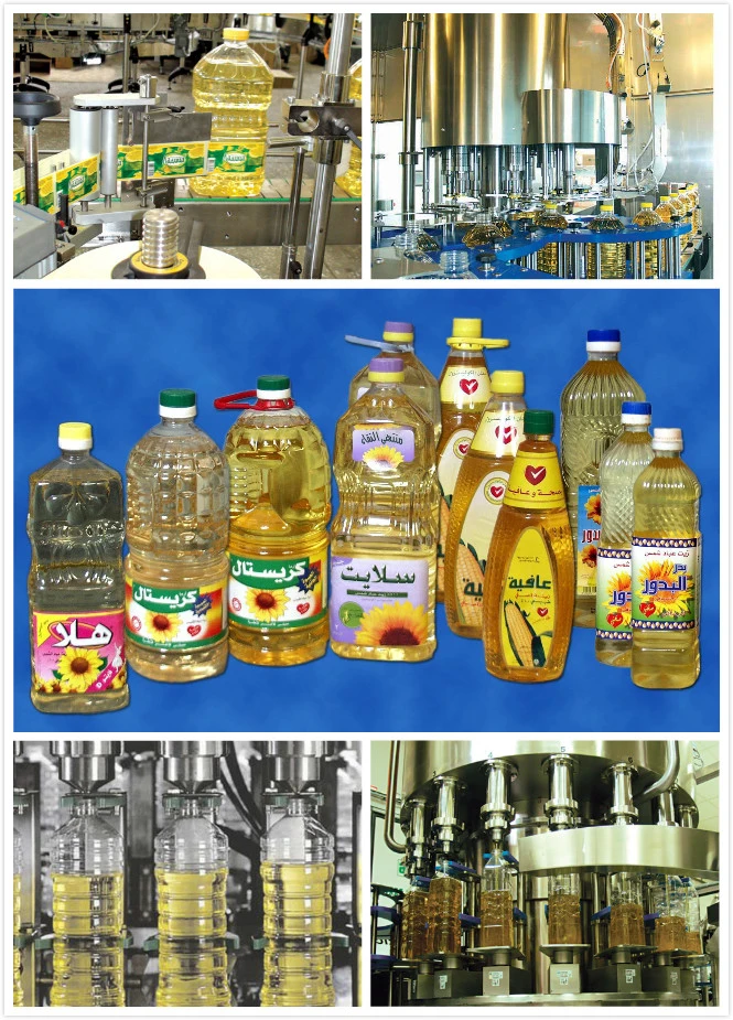 Automatic Edible /Cooking /Olive /Peanut Butter /Seed /Sunflower /Palm Oil Bottle Filling/Bottling/Packing Machine