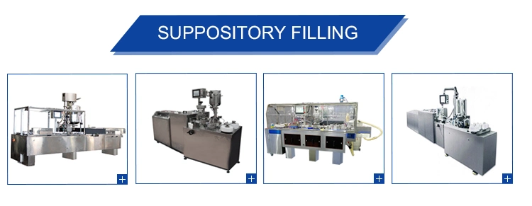 Automatic Pharmaceutical Factory PVC/PE Material Supppository Filling and Sealing Machine