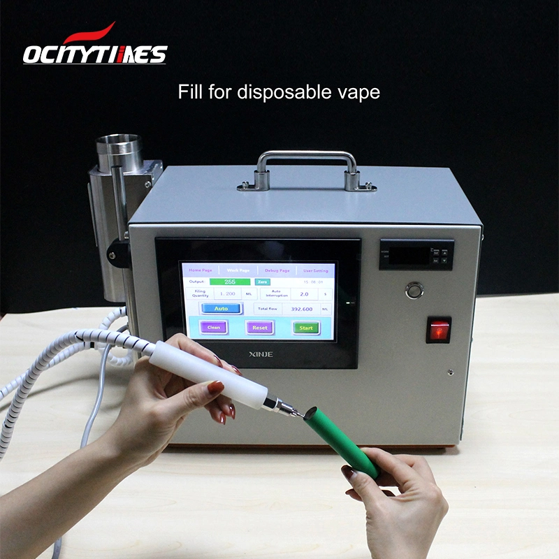 Semi Auto Distillate Oil Vape Pen Cartridge Filling Machine