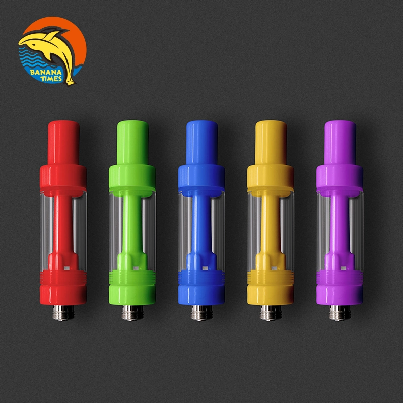 Oregon Wholesale Empty 1gram/2gram Hte Thick Oil Vape Pen Cartridge Kream Full Ceramic 1ml/2ml Oil Vape Carts Cartridges with Press-in Tip