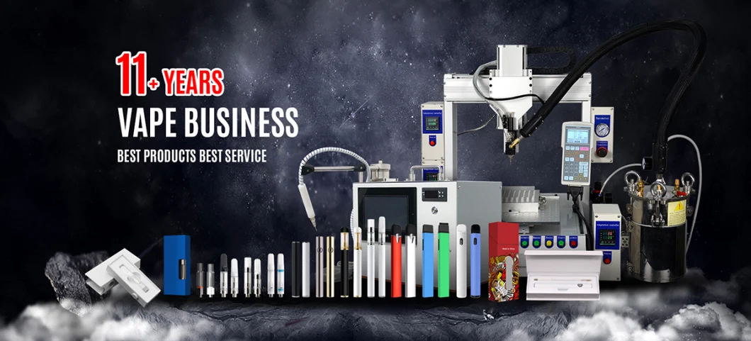 Disposable Pen Vape Cartridge Filling Machine for Distillate Producers