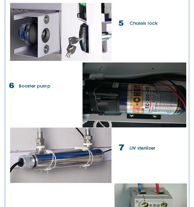 Purified Water Vending Machine with Nayax Credit Card Reader