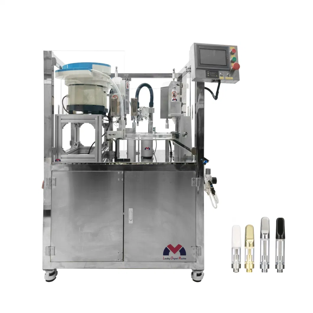 Automatic Cbg Delta8 Cbg Vape Cartridge Filling Capping Machine for Thick Oil