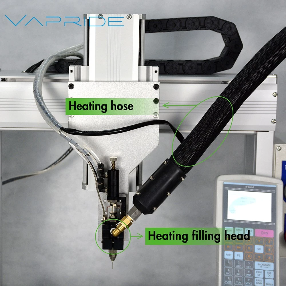 Vapride F1 Oil Filling Machine Automatic for Empty Cartridge Vape Pen Pod Thick Oil Eliquid