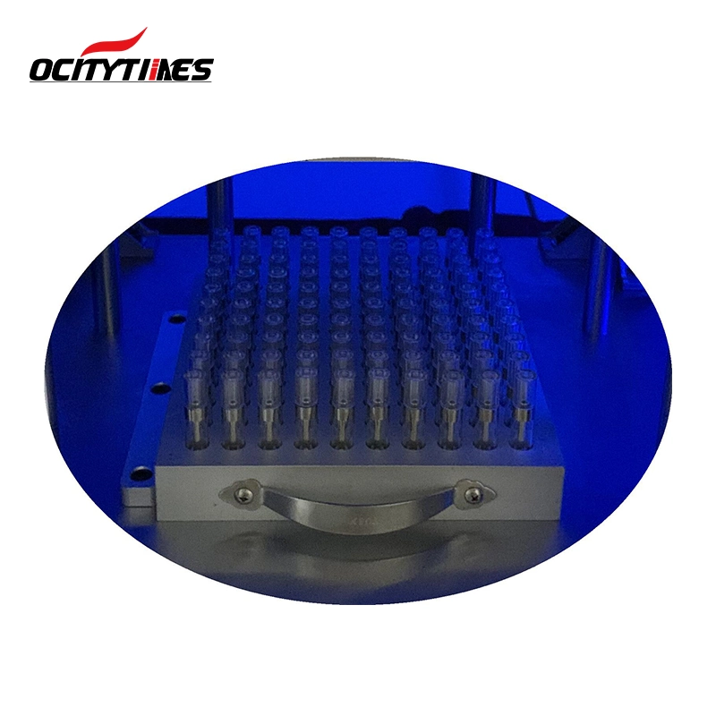 Ocitytimes Filling and Capping Machine Full Ceramic Vape Carts Screw Cartridges 1ml Disposable Vapes