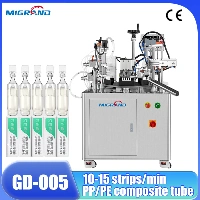 Automatic Bullet Shape Suppository Packing Machine Suppositories Filling and Sealing Machine